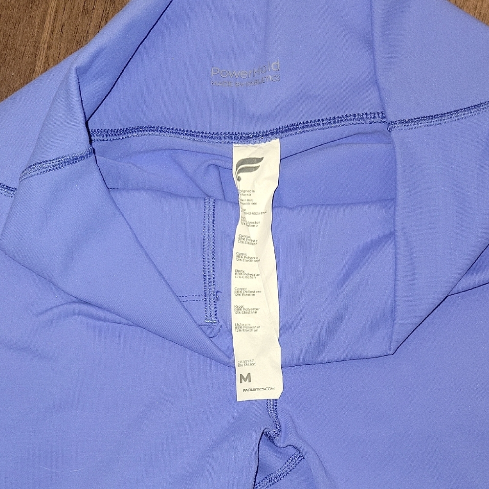Women's Blue Leggings - Picture 3 of 3
